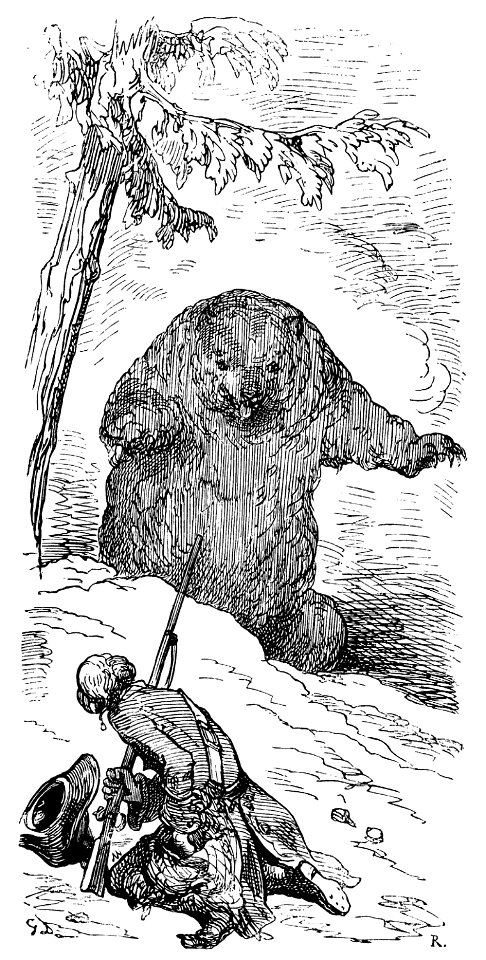 Gustave Doré - Baron von Münchhausen - 017