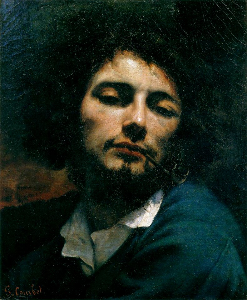 Gustave Courbet - Self-Portrait (Man with Pipe) - WGA05491
