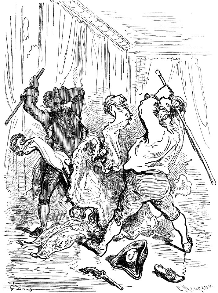 Gustave Doré - Baron von Münchhausen - 021
