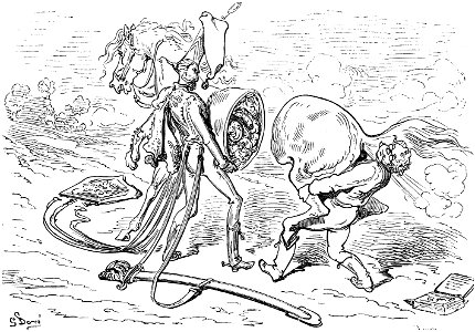 Gustave Doré - Baron von Münchhausen - 034