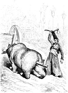 Gustave Doré - Baron von Münchhausen - 043