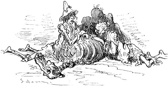 Gustave Doré - Baron von Münchhausen - 053