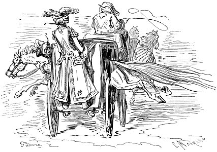Gustave Doré - Baron von Münchhausen - 036