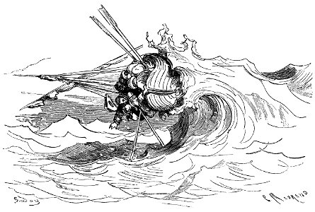 Gustave Doré - Baron von Münchhausen - 080