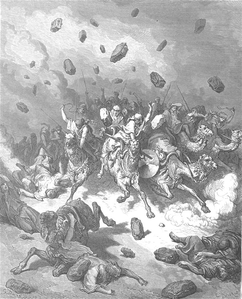 Gustave Doré - Destruction of the Army of the Amorites