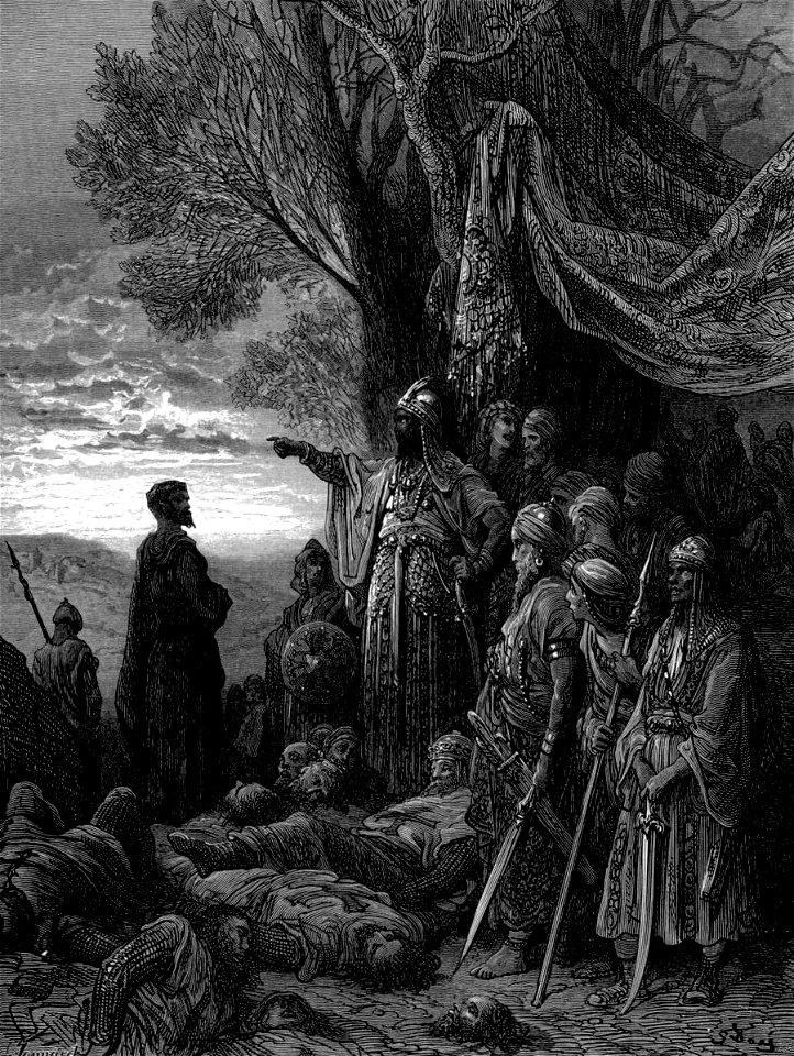 Gustave Doré - Ilghazy Gives Gauthier his Life