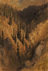 Gustave Doré - Paisagem dos Pirineus, França