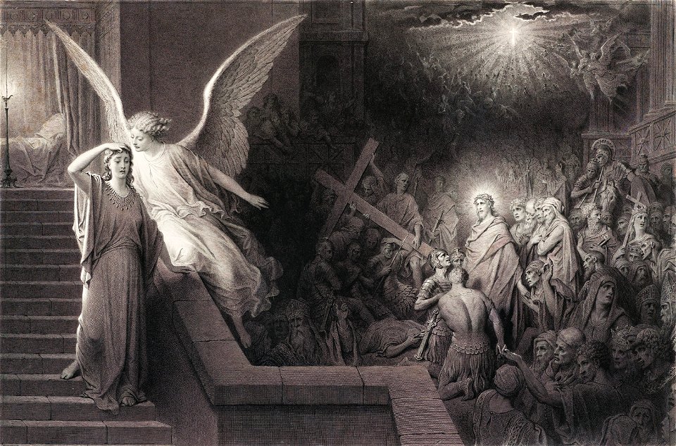 Gustave Doré - El sueño de la esposa de Pilato