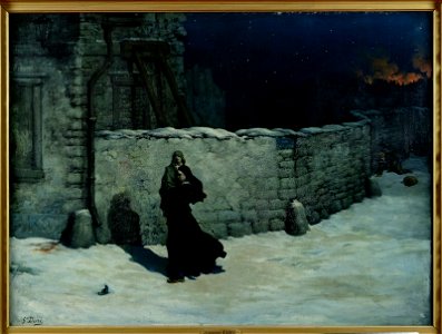 Gustave Doré - Sœur de la Charité sauvant un enfant