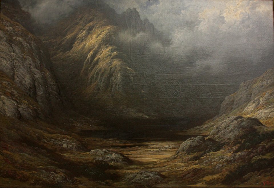 Gustave Doré - Lac en Écosse