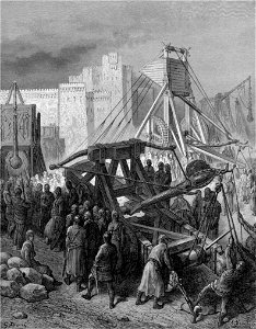 Gustave Doré - The Crusaders War Machinery