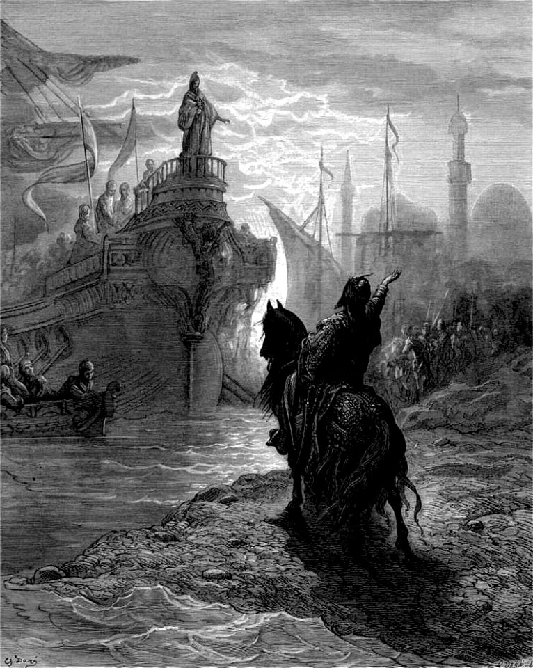 Gustave Doré - Mourzoufle Parlaying with Dandolo