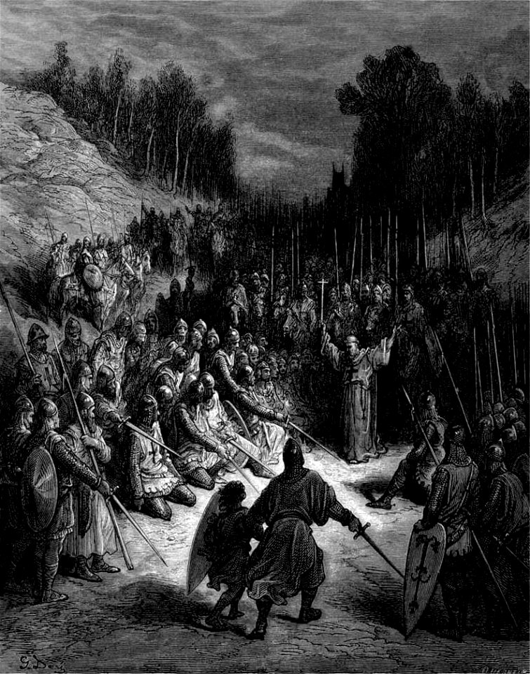Gustave Doré - Peter the Hermit Preaching the Crusade