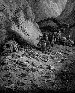 Gustave Doré - The Remains of the First Crusaders