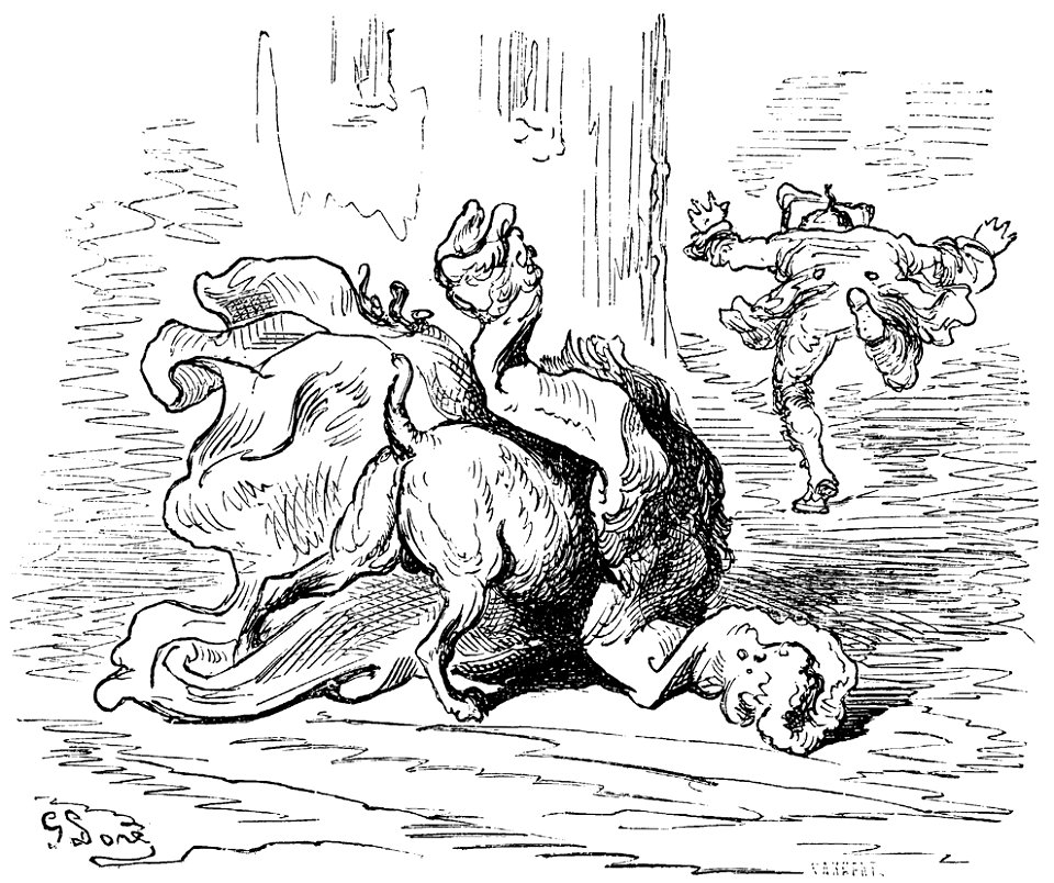 Gustave Doré - Baron von Münchhausen - 020