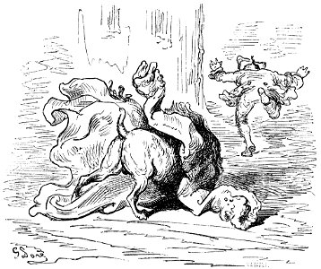 Gustave Doré - Baron von Münchhausen - 020