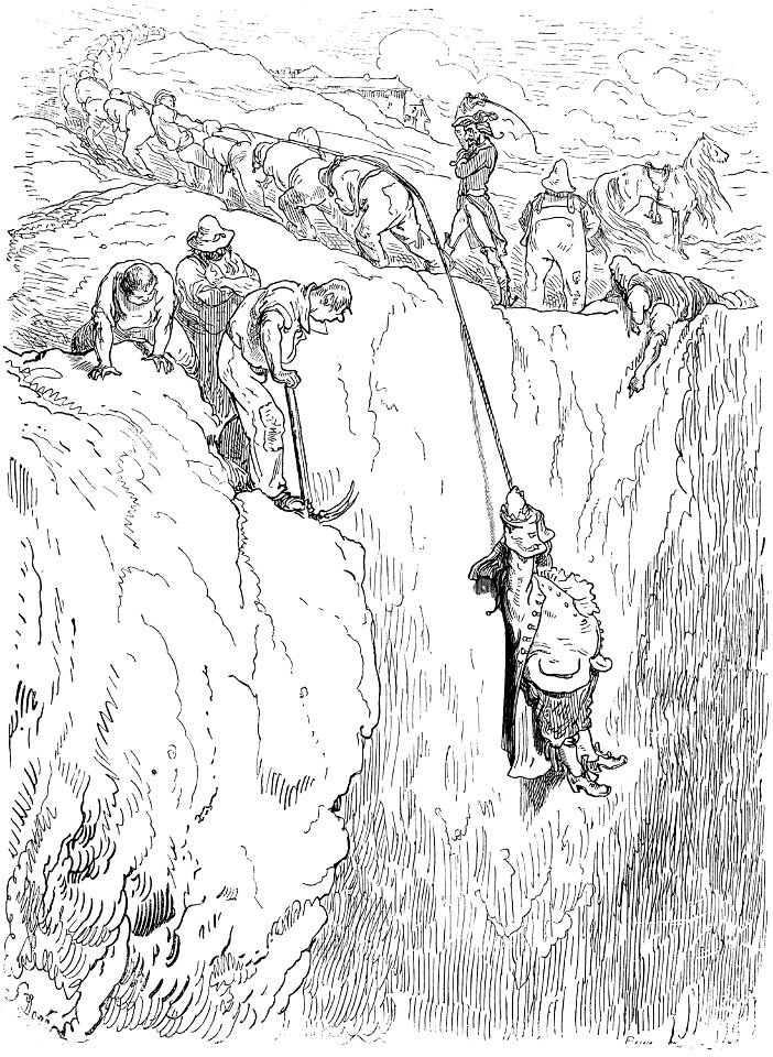 Gustave Doré - Baron von Münchhausen - 025