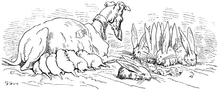 Gustave Doré - Baron von Münchhausen - 029