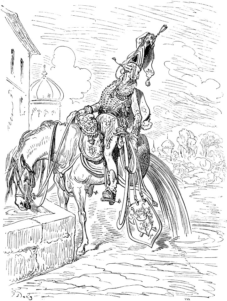 Gustave Doré - Baron von Münchhausen - 033