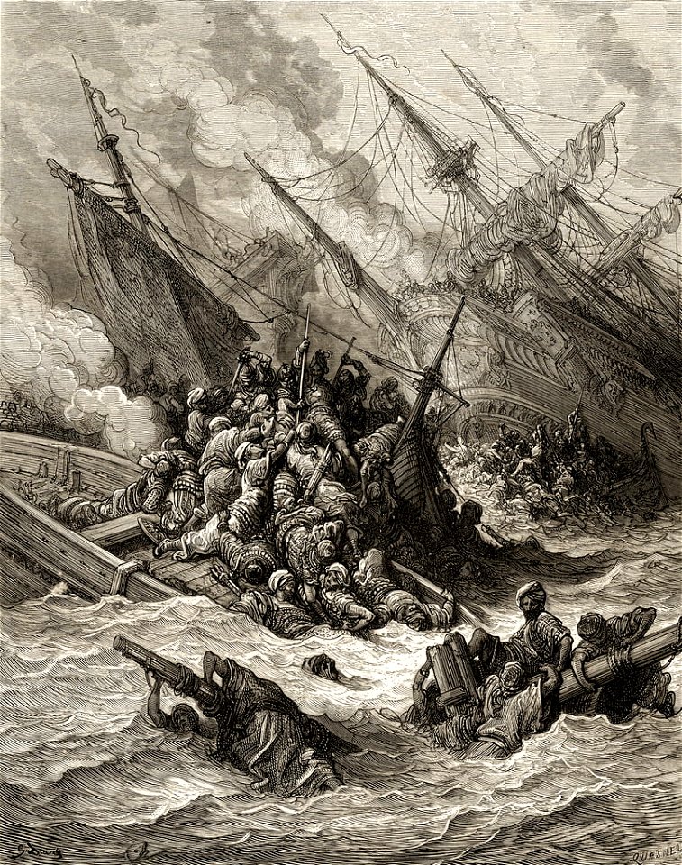 Gustave Doré - The Battle of Lepanto