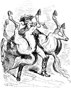 Gustave Doré - Baron von Münchhausen - 047