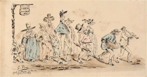 Gustave Doré, La Noce