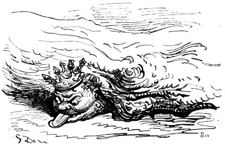 Gustave Doré - Baron von Münchhausen - 052