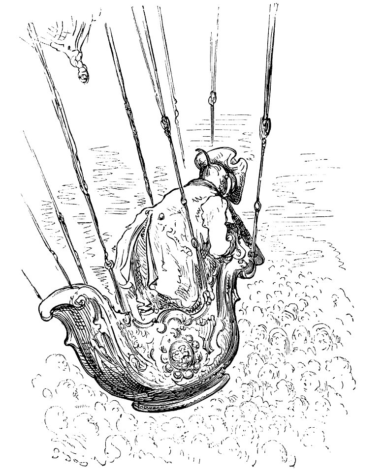 Gustave Doré - Baron von Münchhausen - 071
