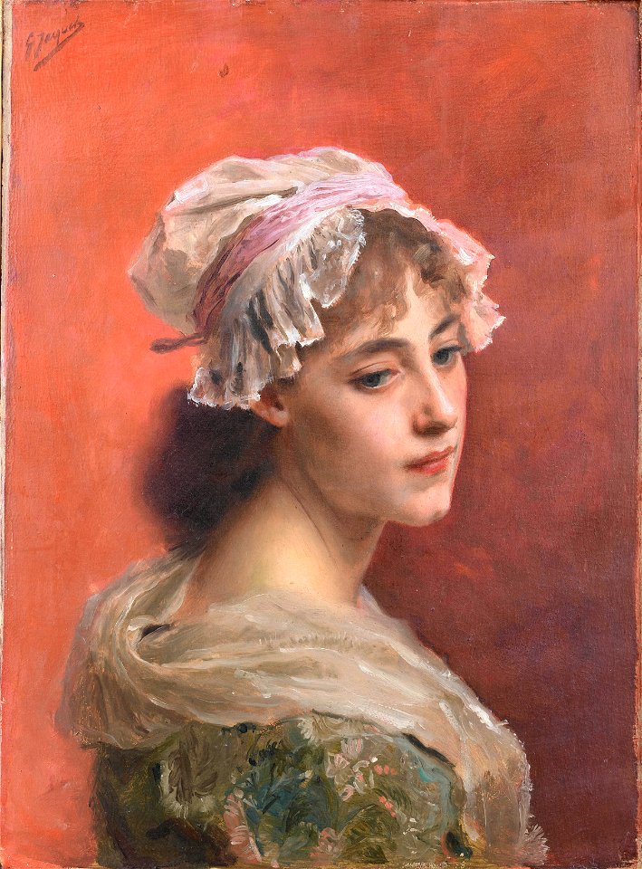Gustave Jacquet - Lost in thought