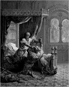Gustave Dore Crusades Edward I kills his attempted assassin