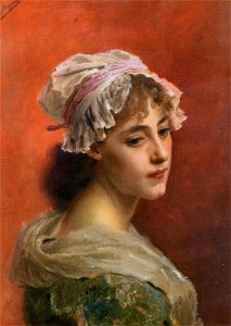 Gustave Jean Jacquet - Lost in thought