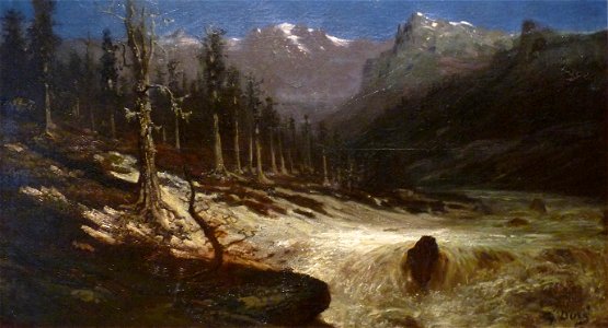 Gustave Doré-Fleuve des Alpes