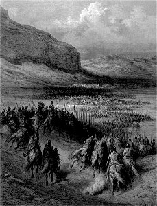 Gustave Doré-The Battle of Antioch- Plate XVIII