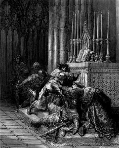 Gustave Doré - Assassination of Henry of Germany