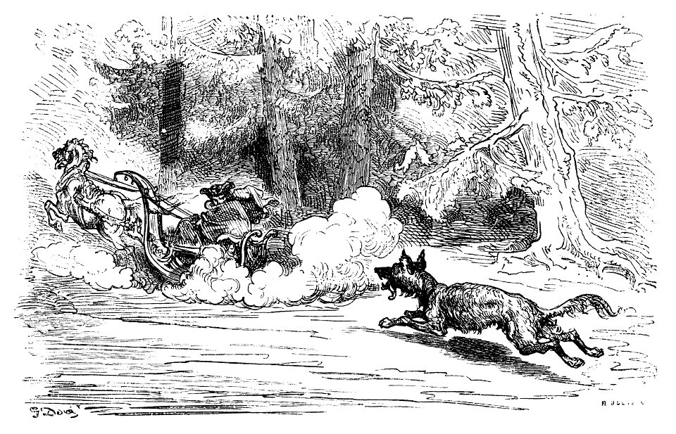 Gustave Doré - Baron von Münchhausen - 005