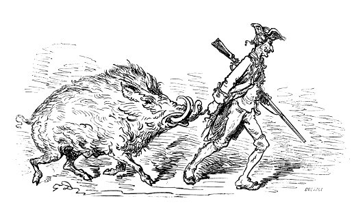 Gustave Doré - Baron von Münchhausen - 014