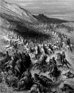 Gustave Doré - Crusaders Surrounded by Saladin's Army