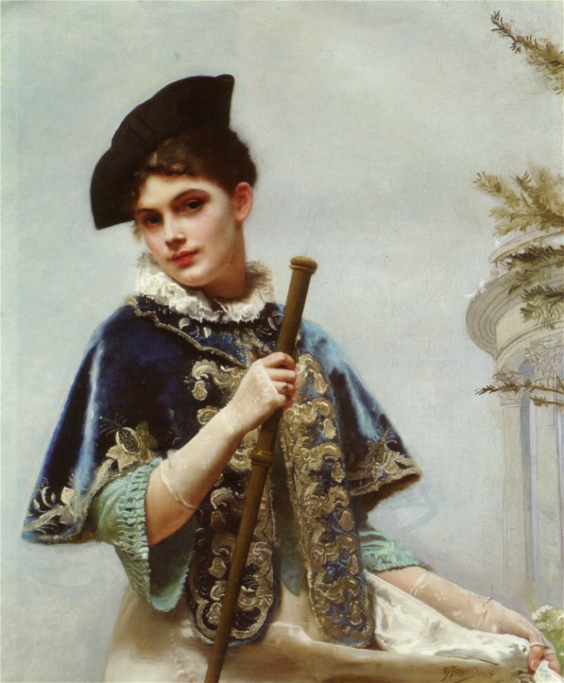 Gustave Jean Jacquet - Noble Lady