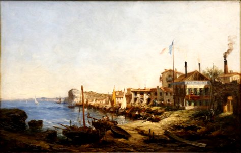 Gustave Julien - Lanse du Pharo à Marseille