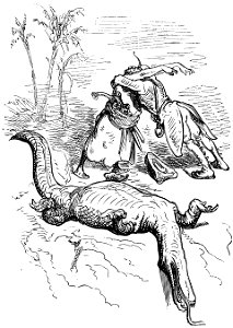 Gustave Doré - Baron von Münchhausen - 058