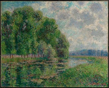 Gustave Loiseau - On the Banks of the Eure - 19.1319 - Museum of Fine Arts