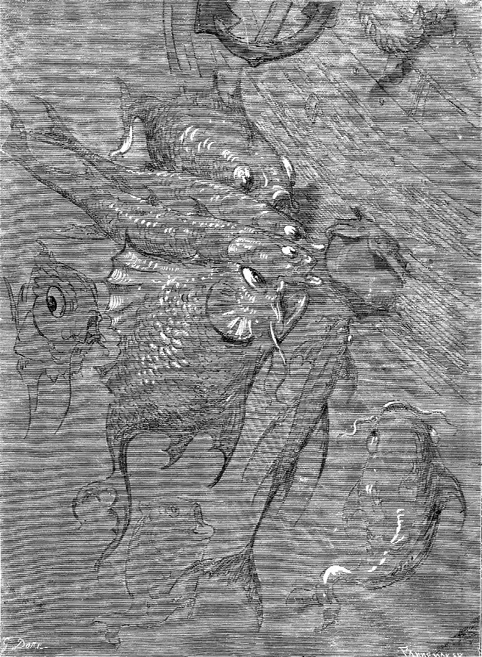 Gustave Doré - Baron von Münchhausen - 065