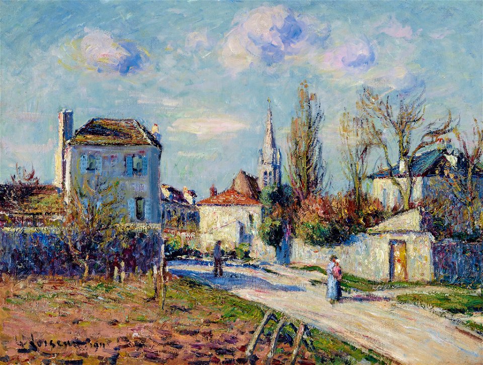 Gustave loiseau le village de mareil010911)