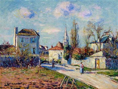 Gustave loiseau le village de mareil010911)