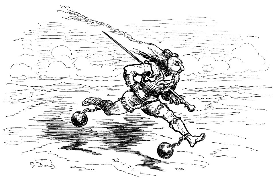 Gustave Doré - Baron von Münchhausen - 073