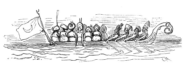 Gustave Doré - Baron von Münchhausen - 079
