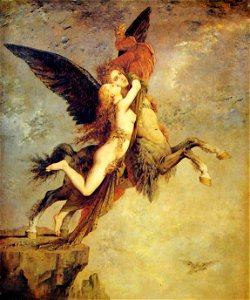 Gustave Moreau - La Chimère v2