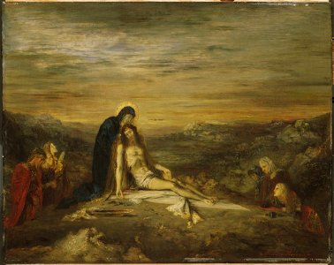 Gustave Moreau - La Pietà