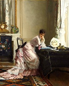 Gustave Léonard de Jonghe - The embarrassing reply