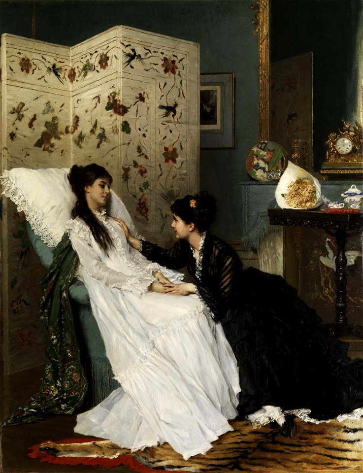 Gustave Léonard De Jonghe Die Genesung